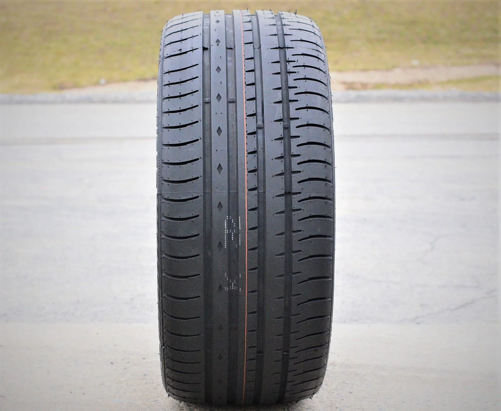 2017-23 Touring (TWO) Pair 95Y 235/40ZR18 Focus Civic XL Tires Fits: Sport Honda Performance 2 Phi Accelera Titanium, 235/40R18 of High 2012-18 A/S