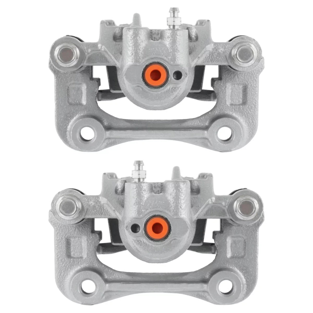 2 Driver Assembly Calipers with 2016-2019 Kia AutoShack Rear FWD Set 2019 Replacement 1.6L Brake of Passenger Side Bracket Sonata 2016 2015 2.4L 2017 and Optima 2018 New Hyundai for 2.0L