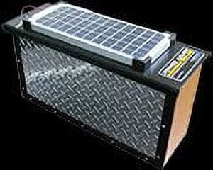 Box DH Aluminum Power Panel A7712RS with Solar Armor Battery Lockable Torklift