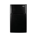 Black Freestanding cu.ft in Refrigerator Door Mini 3 with 2 Freezer