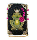 Beaded Crossbody Mary Phone Bag Handbag Multi Frog Prince Kiss Frances New Me