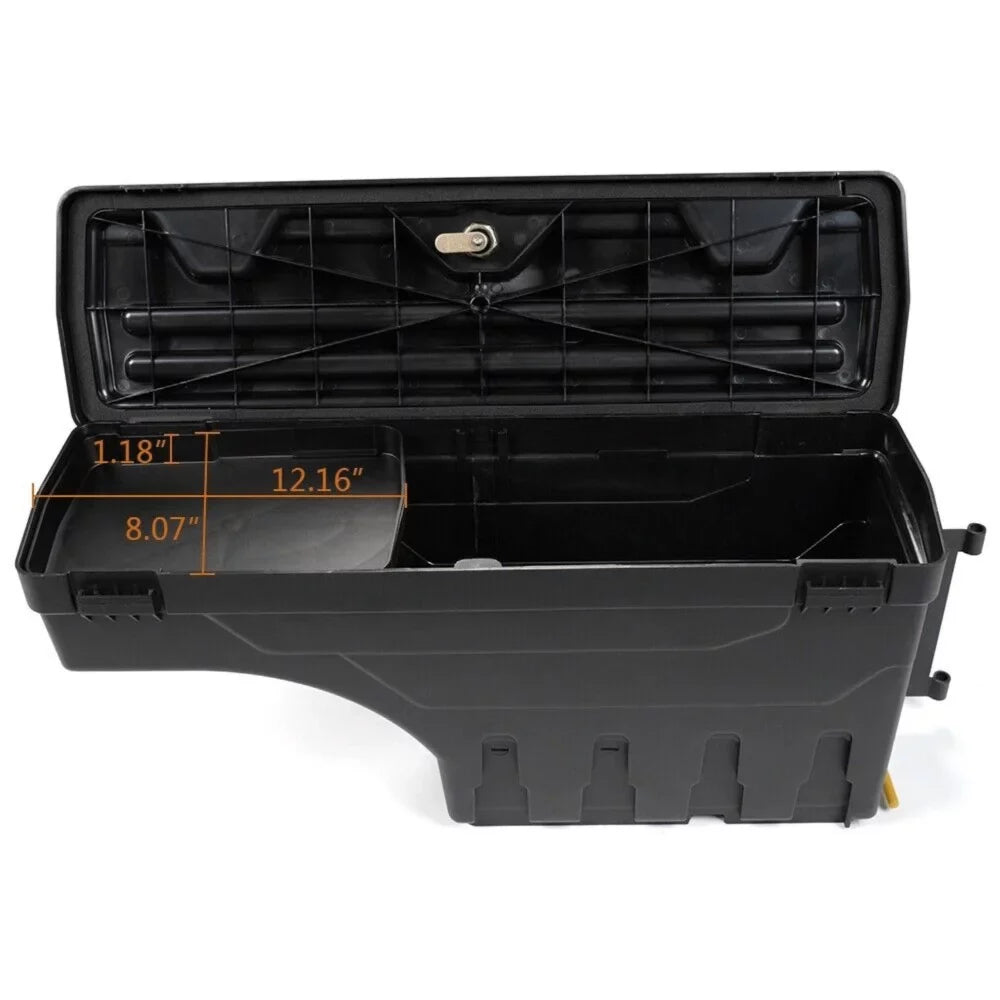 TOOLBOX Teledu For BOX F-150 RIGHT 2015-2020 TRUCK SIDE STORAGE BED REAR