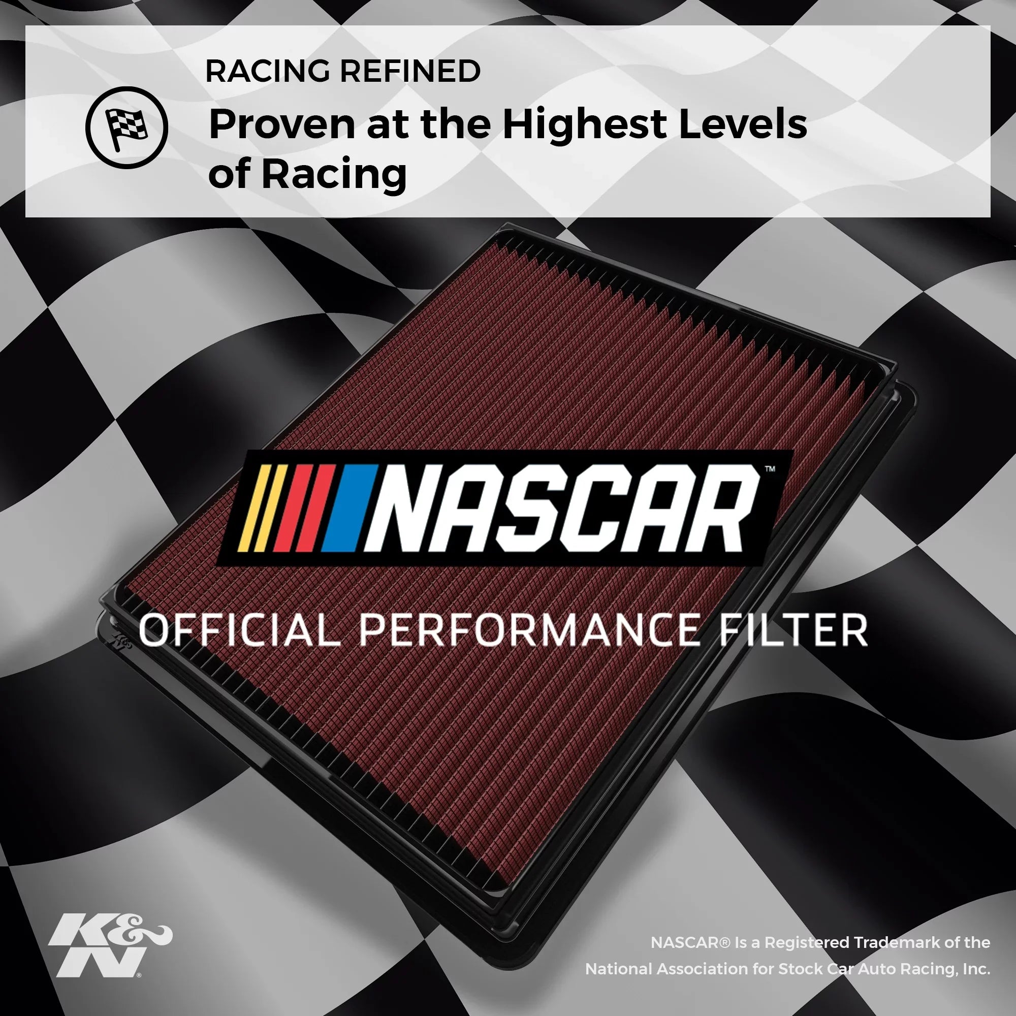Replacement High Performance, XTS), 33-2483 V6 Filter: Engine Chevy/Cadillac (Impala, 2013-2019 Washable, Premium, Filter: Air K&N