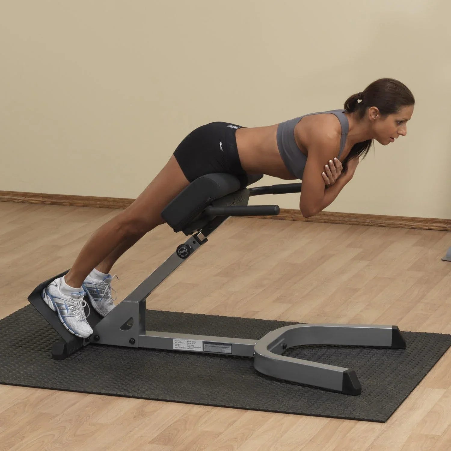Pads Home Degree With Bench - Machine Hyperextension & 45 Thick And Abdominal Support Exercise For Gym Back Adjustable