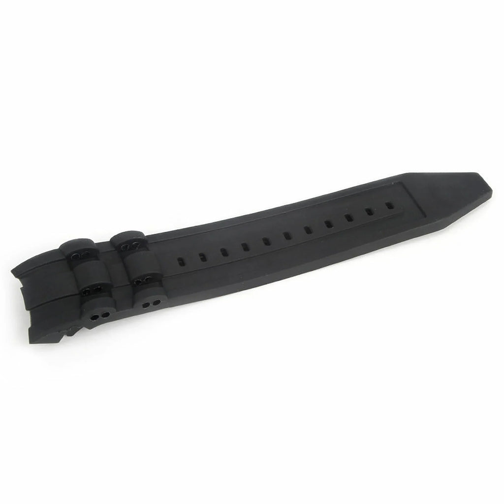 Watch Diver, Silicone Diver with Invicta Black Pro Invicta Rubber 26mm Band Strap Watch Compatible Band-WBH Pro
