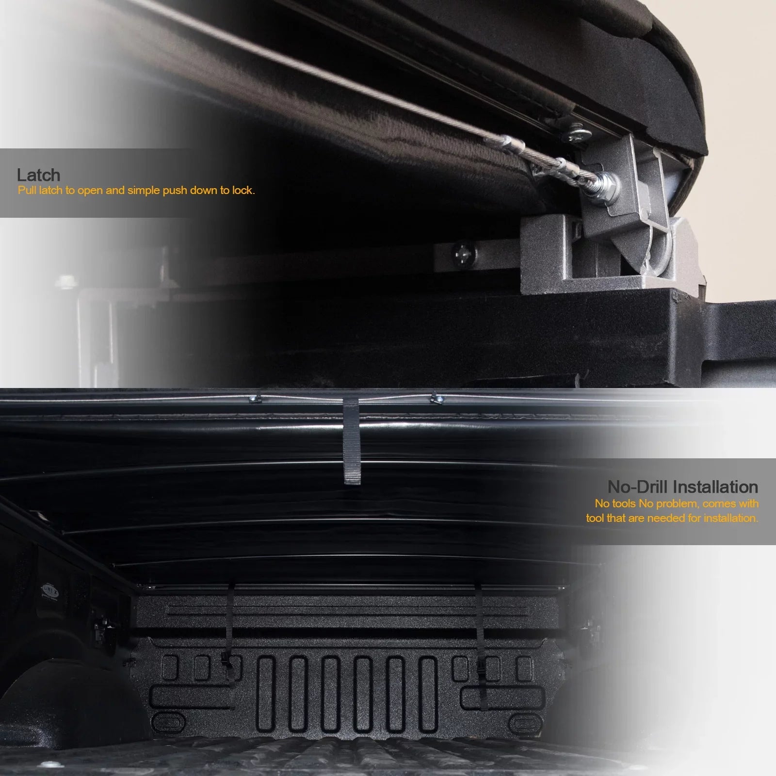 '- Short Tonneau ( Ram Cover And ) Feet 2019-2022 5.7 Black Up For 733469493334 Stehlen Body Bed design Lock 1500 New Roll 68.4"