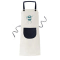 Creature Cyclops Adjustable Kitchen Cotton Pocket Bib Linen Pinafore Apron Alien BBQ