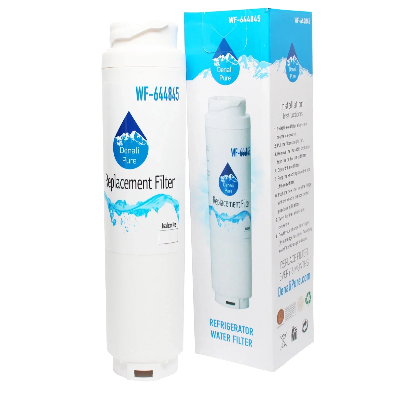 Replacement with Compatible for RWF1110 liquid Filter Filter RWF1110 Bosch Bosch Refrigerator Fridge 2-Pack liquid Cartridge -