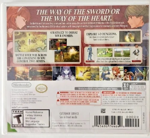 Shadows New Fire Game 3DS of Bundle Valentia Echoes: Emblem Awakening &