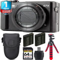1 Kit X Mark Yr Extra PowerShot Warranty + -64GB Camera Battery +Tripod II Canon + G7