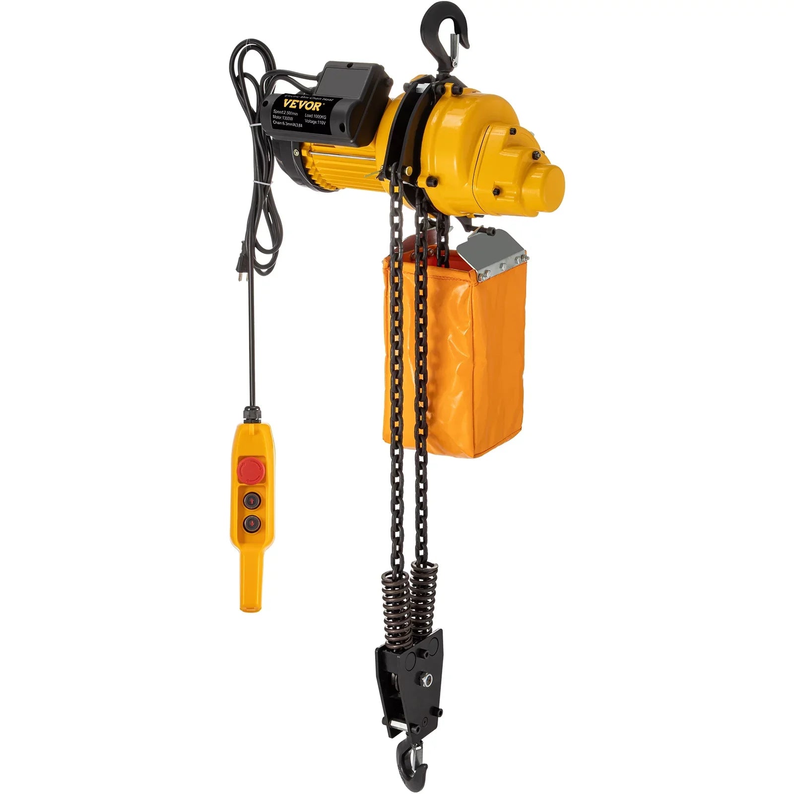Height, Winch of Crane In Construction Control, Ceiling Lift 10ft Lift Remote Winch lbs Wired Warehouses, 110V Factories, Hoist, 2200 10ft w/ Garage Pulley Used Overhead Electric VEVOR Electric