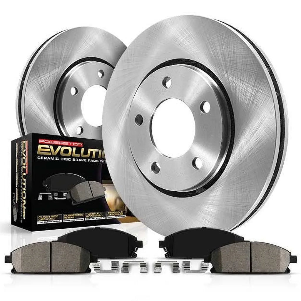 Kit 2018 Fits Rear Mazda Pad Replacement KOE7742 CX-9 Stop Power Brake and Stock Rotor