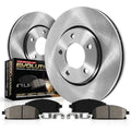 Kit 2018 Fits Rear Mazda Pad Replacement KOE7742 CX-9 Stop Power Brake and Stock Rotor