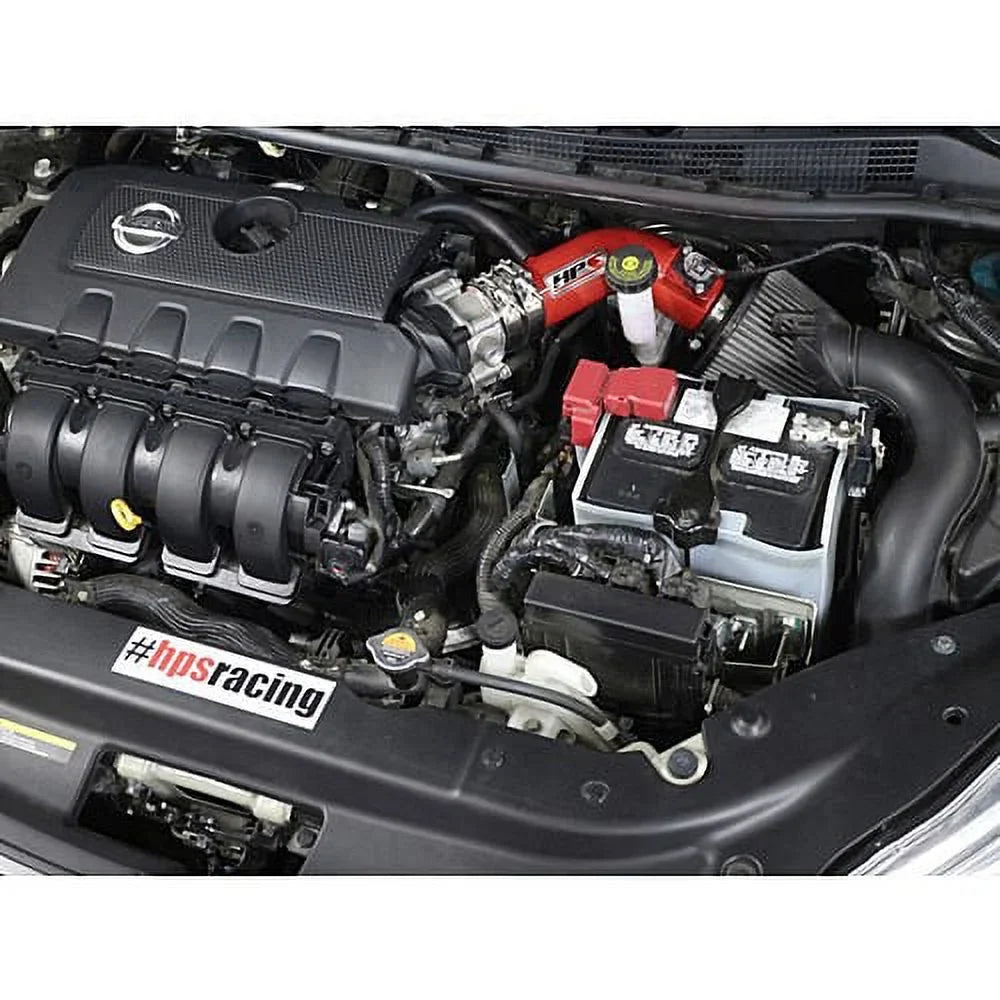 Sentra Air 1.8L, HPS Kit 2013-2017 Intake Compatible for Shortram 827-269R Red Nissan Performance