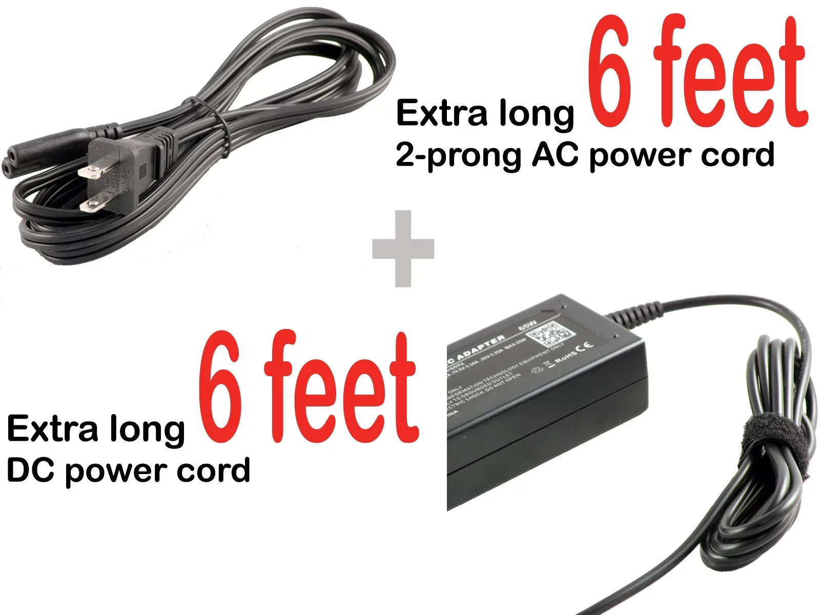 Adapter Pro iTEKIRO AC L510-EZ1410, Toshiba L510, L500, L450-W1542, L550-EZ1702 Charger L450-W1543, L550, Satellite for L500-EZ1520, L500-EZ1530,