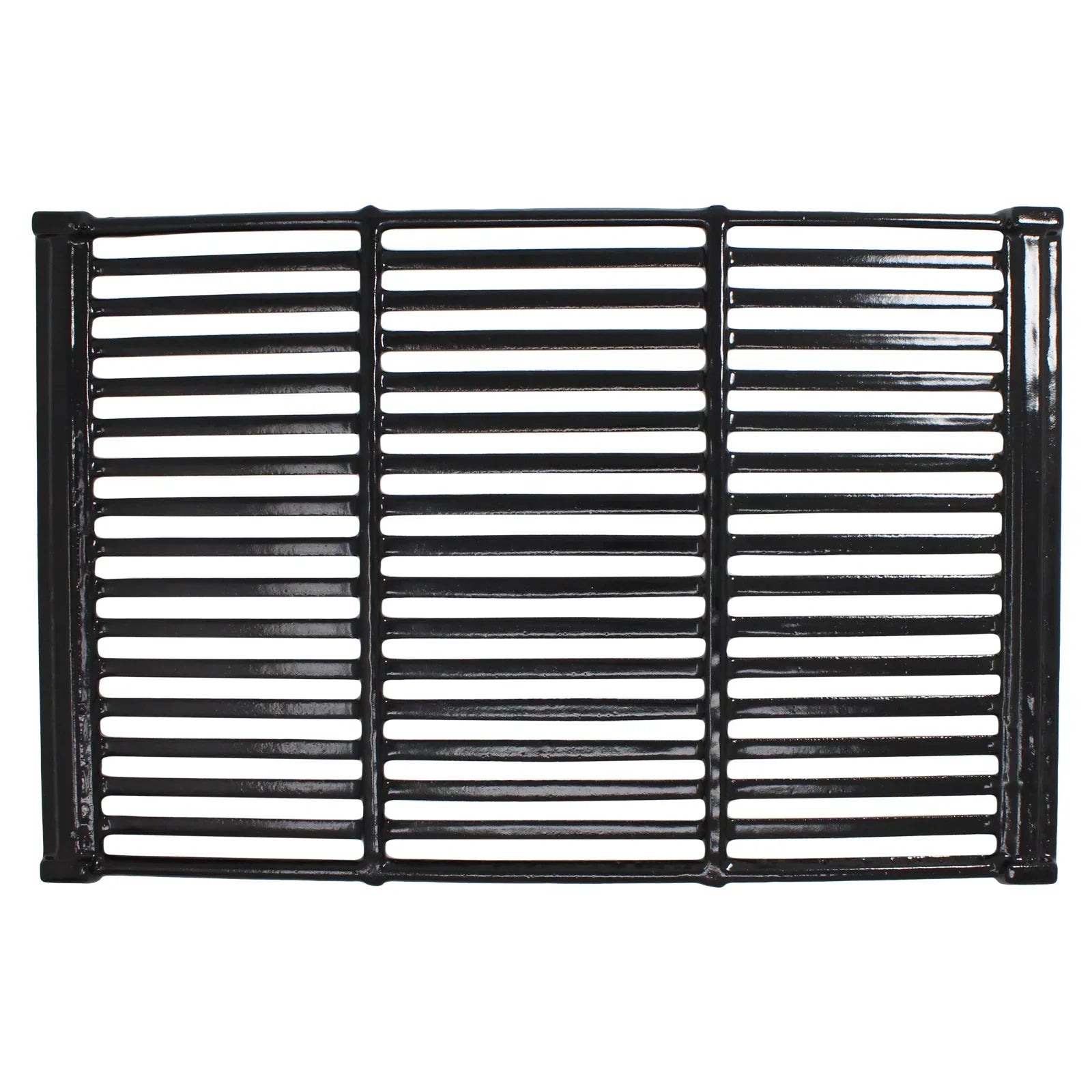 BBQ - Grid Parts for Replacement Barbeque Iron Grill Charmglow 19" Grates Compatible 810-8532-S Enameled 2-Pack Porcelain Cooking Cast