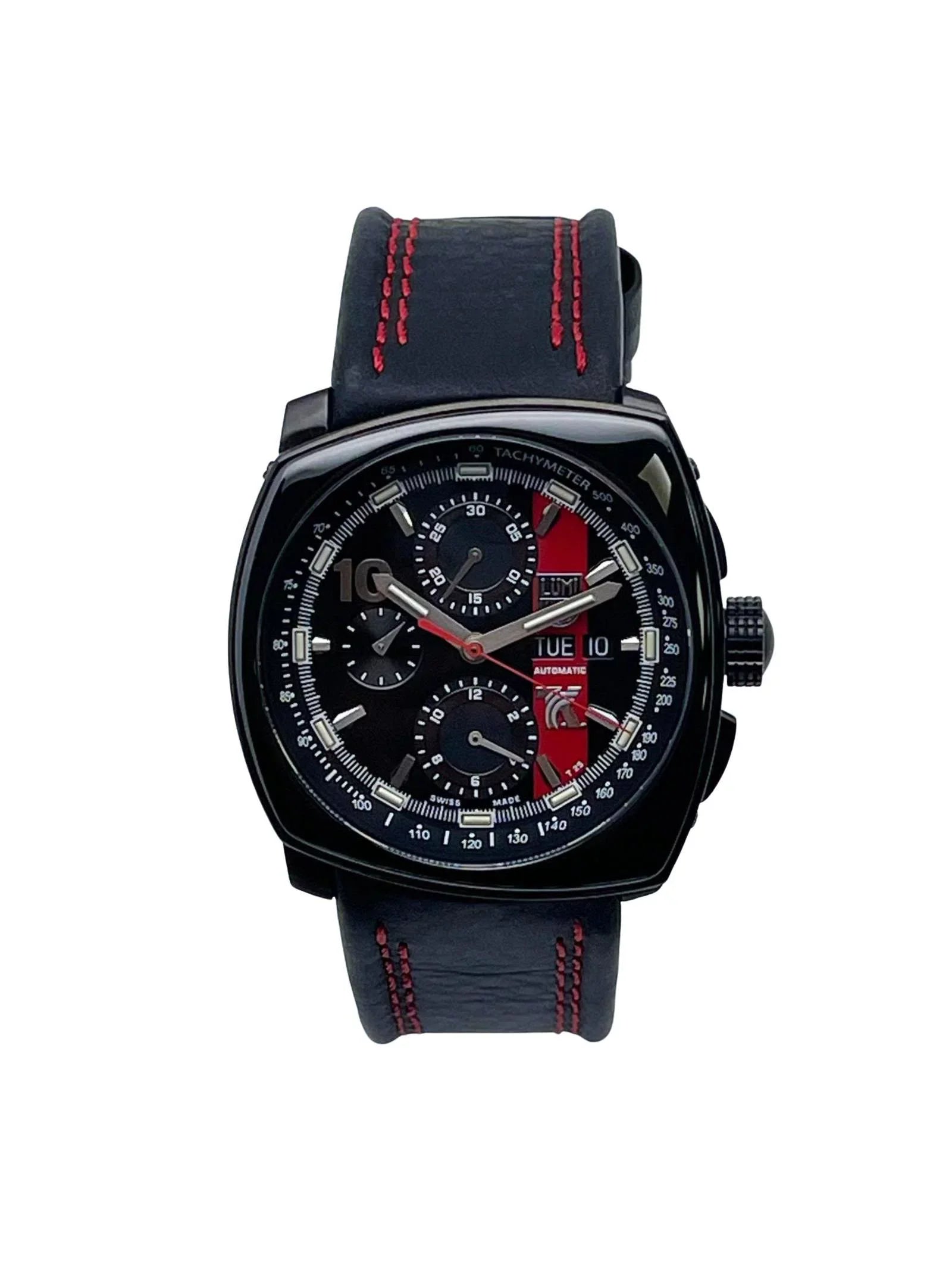 Steel Automatic Tony Edition Black XL.1181 Limited Men Watch Kanaan Dial