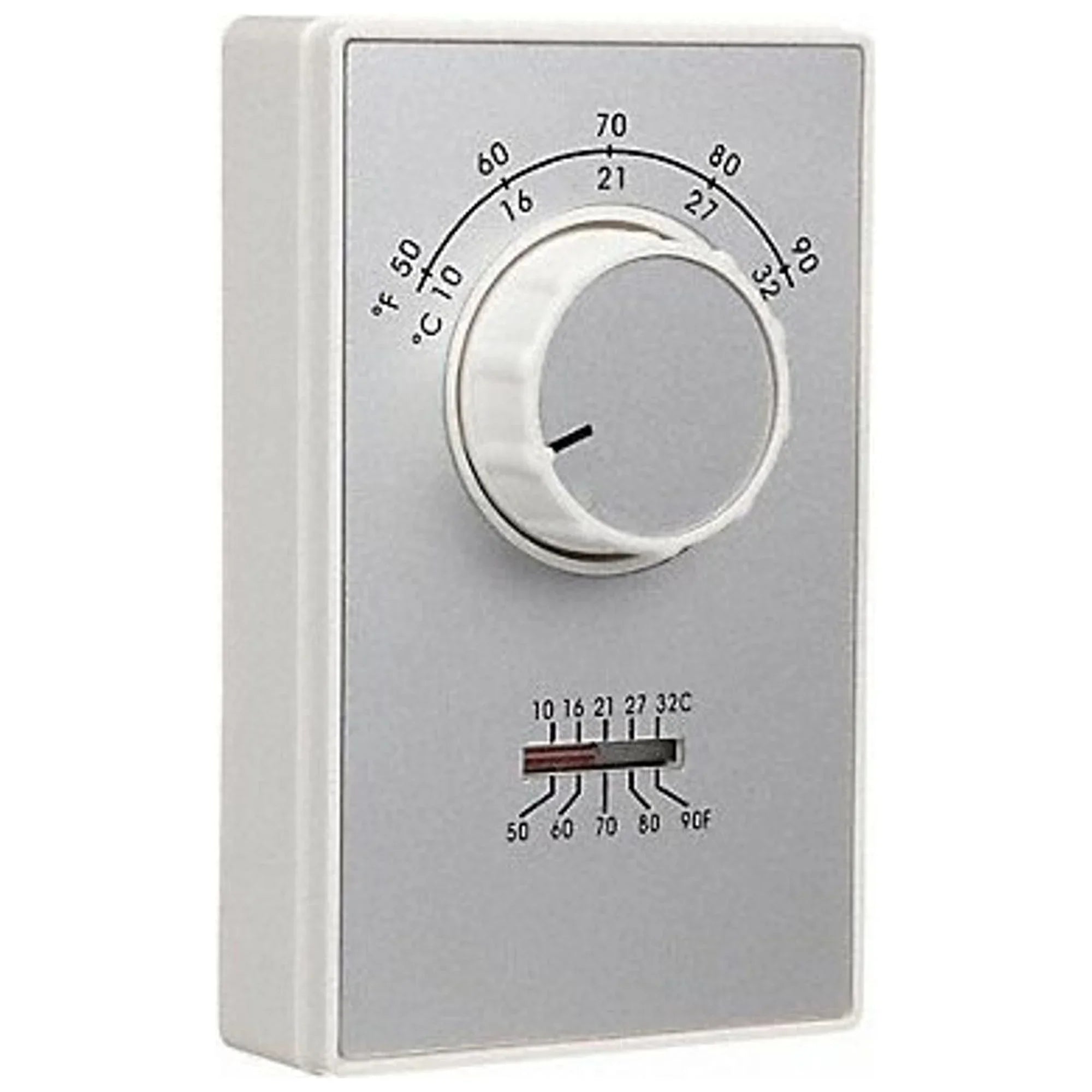 Line Columbus ETD9STGS Electric Volt 1H/1C,White Tstat Analog NP
