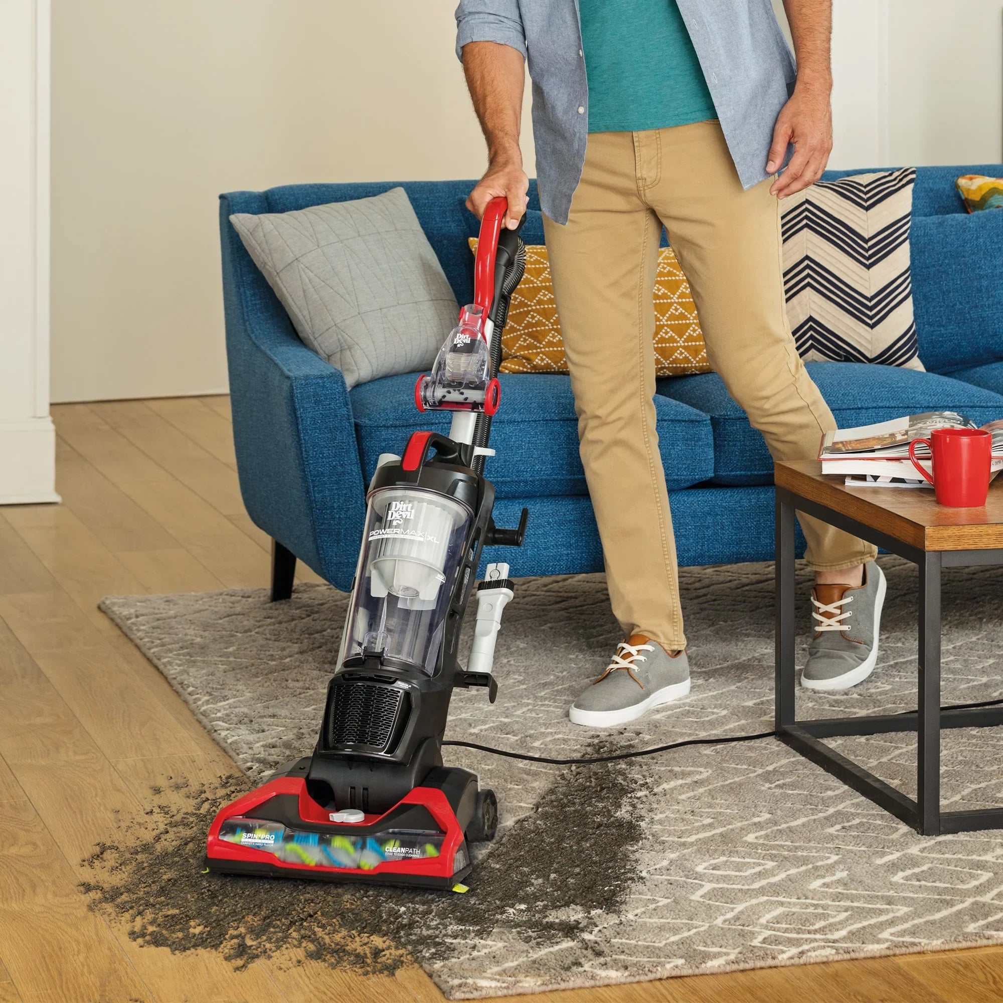 XL Cleaner, Devil Max Dirt Vacuum UD78110 Upright