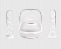 Kardon 4 HKSOUNDSTICK4WAM-Z SoundSticks Certified White Bluetooth - System, Restored 2.1 Speaker Wireless Refurbished Harman