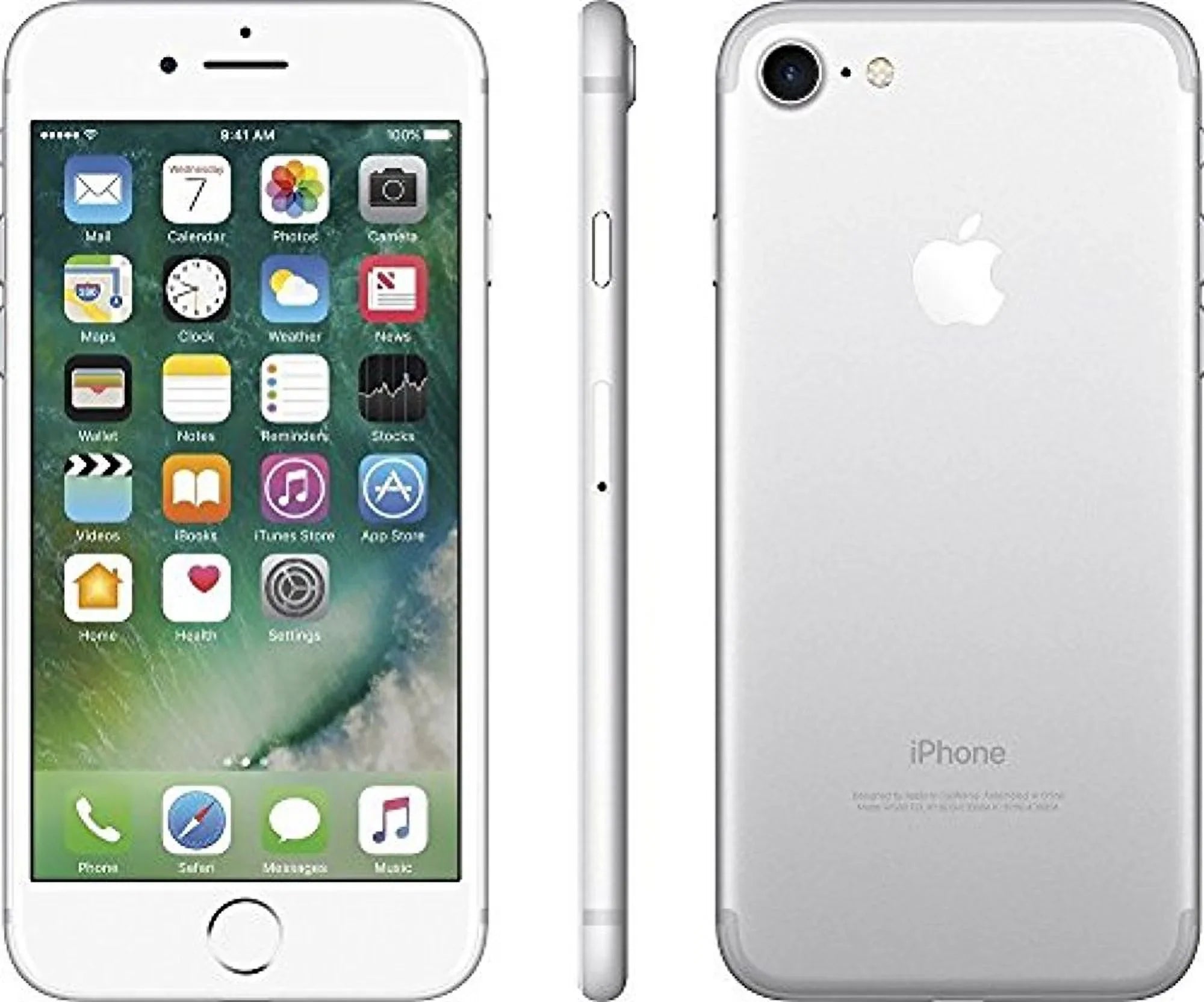 (Refurbished) iPhone Restored 7 AT&T - Silver 32GB,