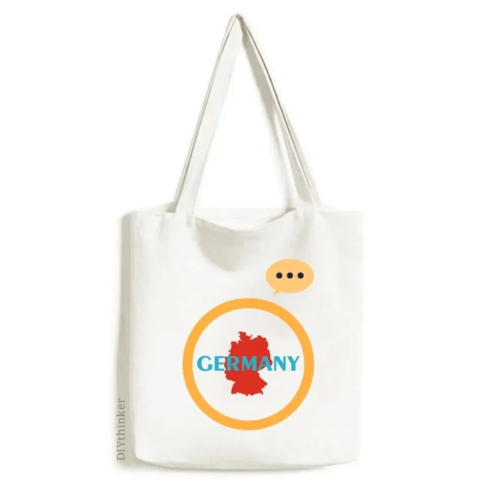 map art german shoulder berlin fashion expression deco eu sack tote canvas bag