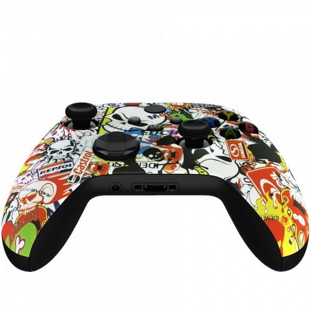Controller jack) Unique Bomb" Custom One X (with Design Xbox 3.5 "Sticker UN-MODDED
