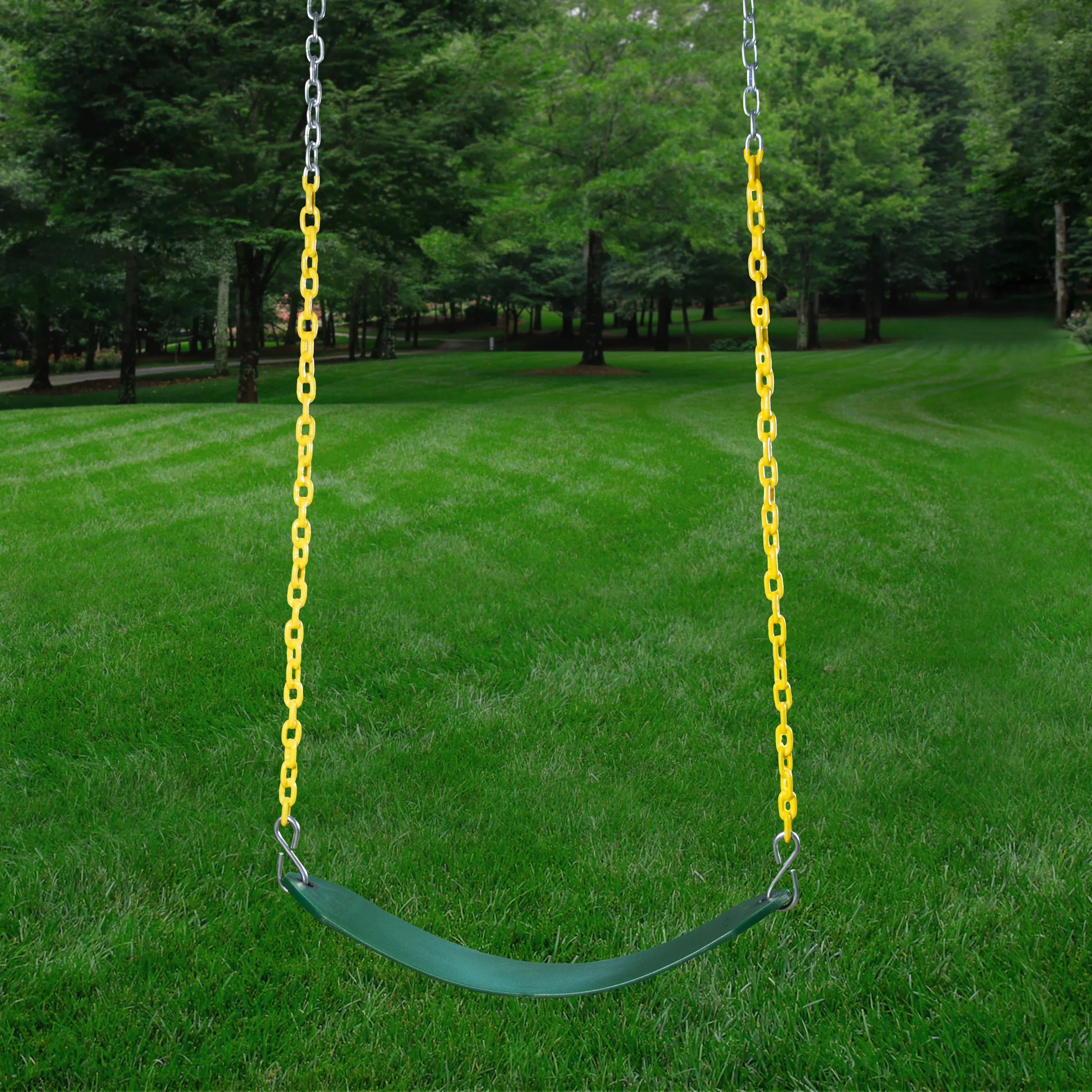 Playsets Bars, Canopy, Swing Monkey and Climbing Green Navigator with Rock Wooden Gorilla Vinyl Set Wall