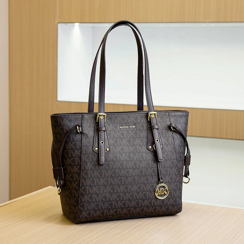 Bag Coffee Sense Commuter Women's Capacity Bag Shoulder Large Premium MK Tote Classic New