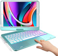 Generation iPad with iPad 10.2-inch Protective 10.5, 7th 8th 9th Typecase Backlit Cover Holder Gen, Trackpad (2020), Case Pencil Generation (2021), Keyboard for Slim (Seafoam) 3, with Wireless Pro Air