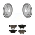 Coated Brake XF KGC-102389 For Kit Transit And Ceramic Rear - Jaguar Disc Pads XE Auto Rotors