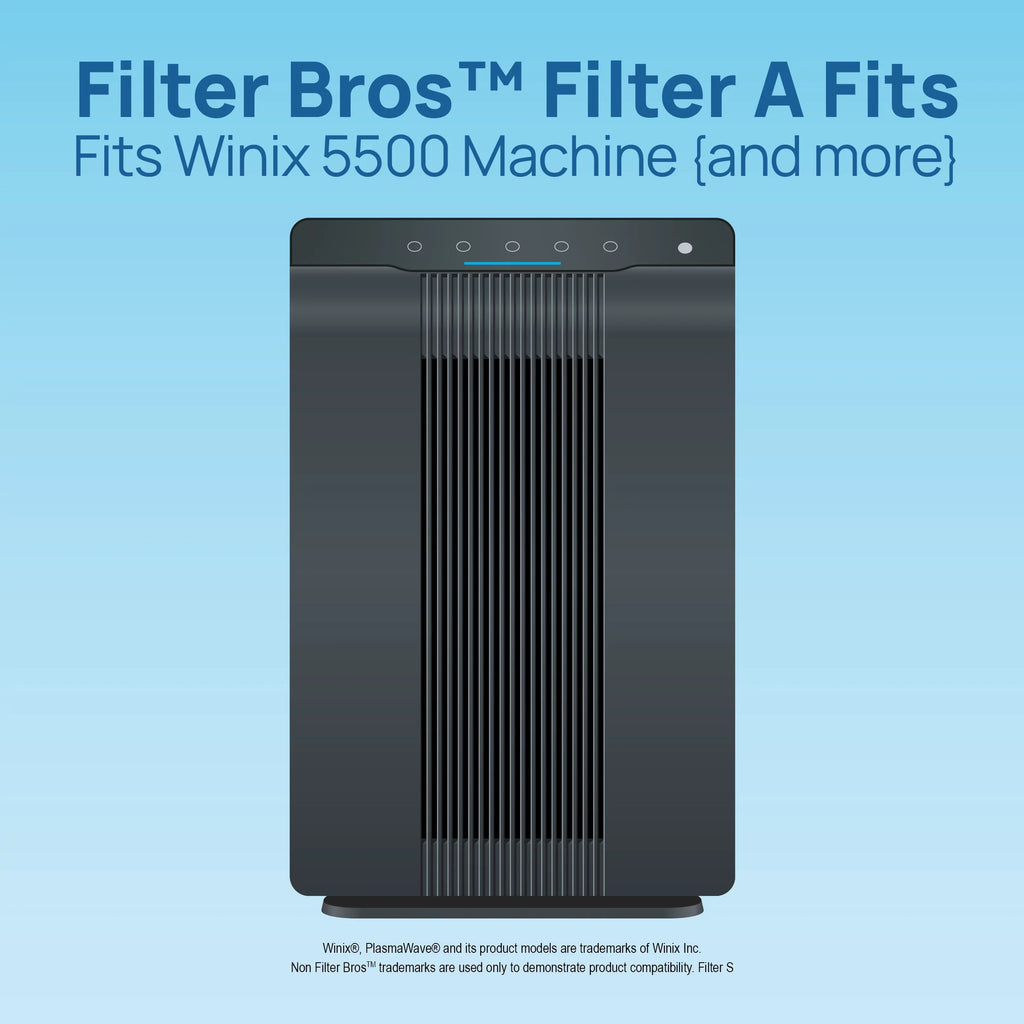 5300, Bros C535 115115 Replacement 9500, Plasmawave Winix Filter Filter 5500-2, Purifiers Compatible 5500, P300, Air HEPA A Home 6300, 5300-2, Series with 6300-2,