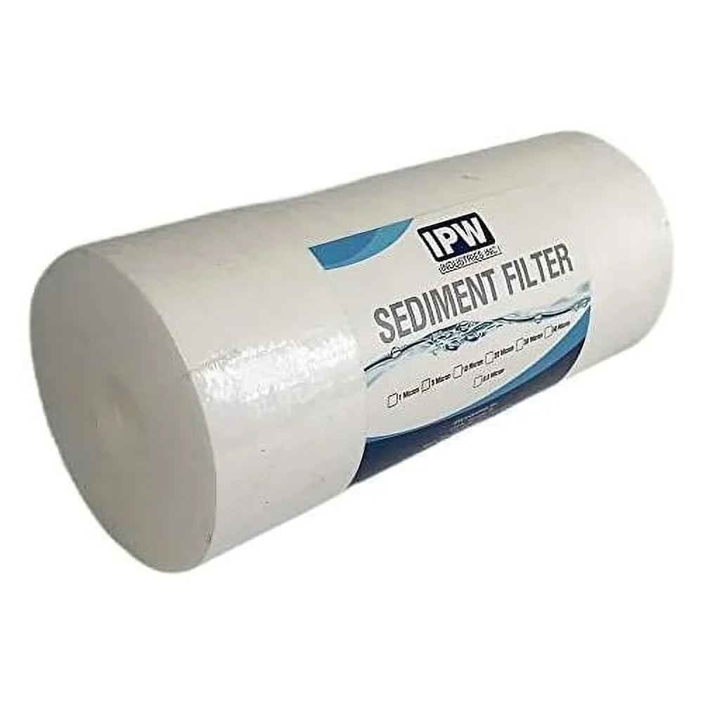 Systems Other And - Sediment Whole liquid Pack - Of Micron X Compatible 45" Filters) Flow With Sediment Filter 20 (6 Filter House Filter Filtration Full Pelican 10"