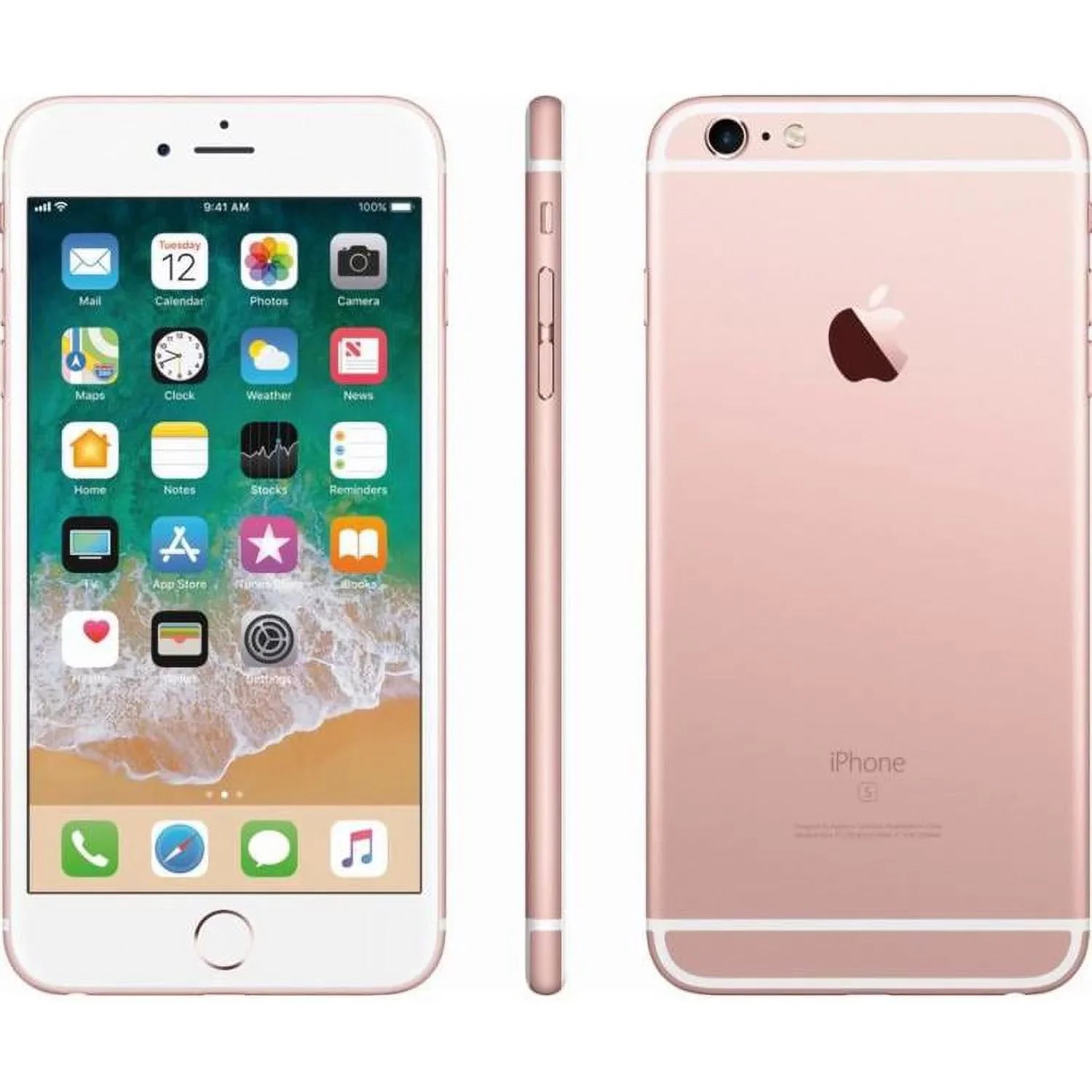 Pre-Owned Good) 6S Plus (CDMA + Unlocked GSM) 64GB Rose iPhone (Refurbished: Gold