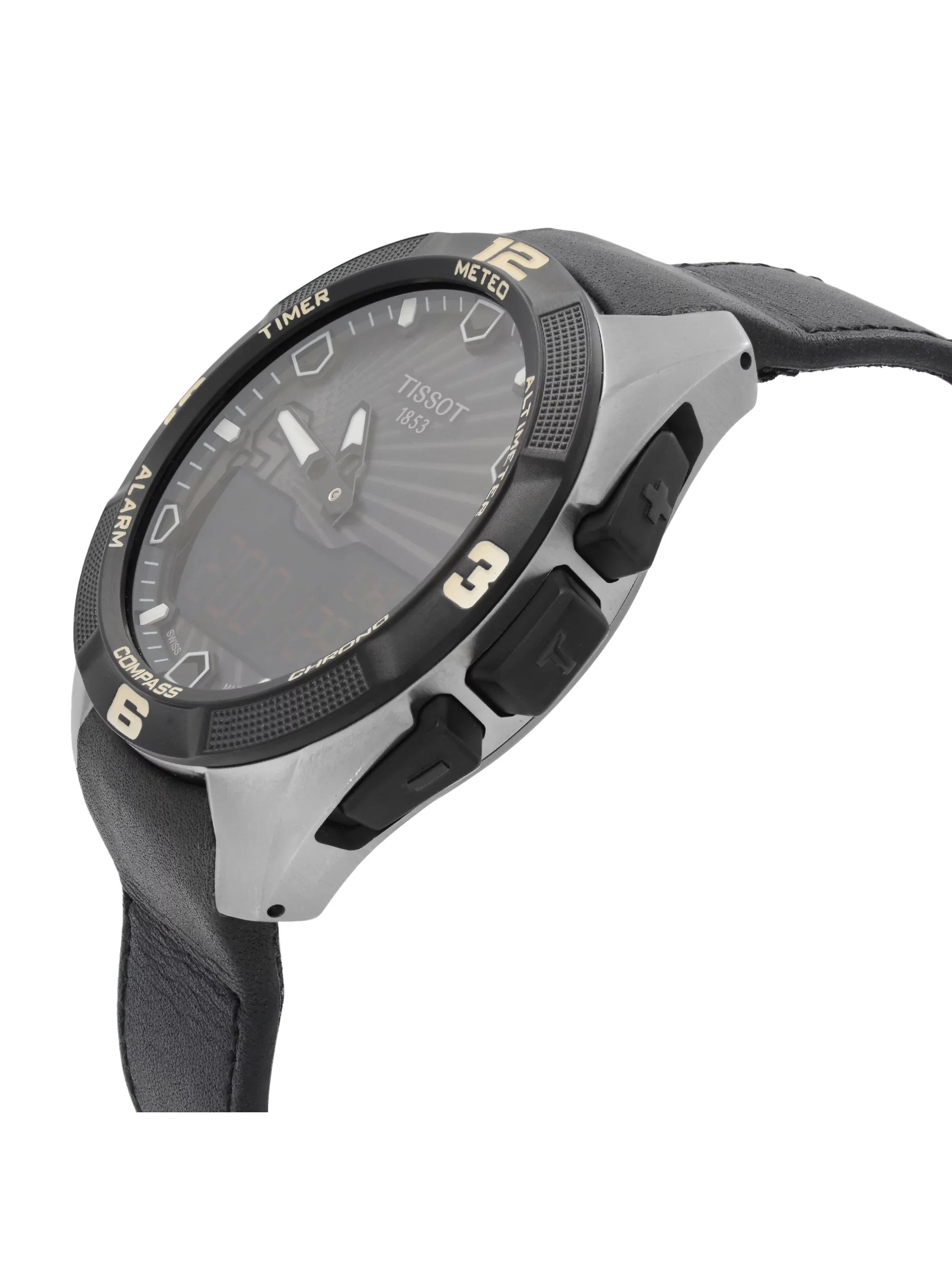 Men Tissot T-Touch Dial Parker Black T091.420.46.061.00 Watch Tony Expert Solar