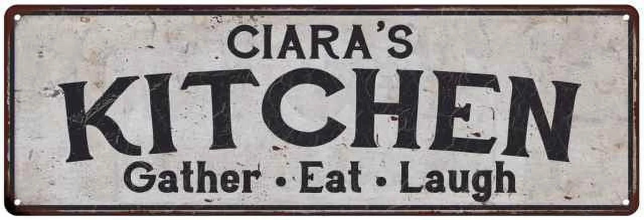 6x18 Rustic Chic Gift 106180051168 CIARA's Kitchen Decor Sign
