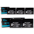 (FI) - 400CC UpStart Battery Motorcycle Free, UB-YT4B-BS Battery SR400 12V, Factory Activated, 2.3Ah, 2010 5-Pack Yamaha for Replacement Maintenance
