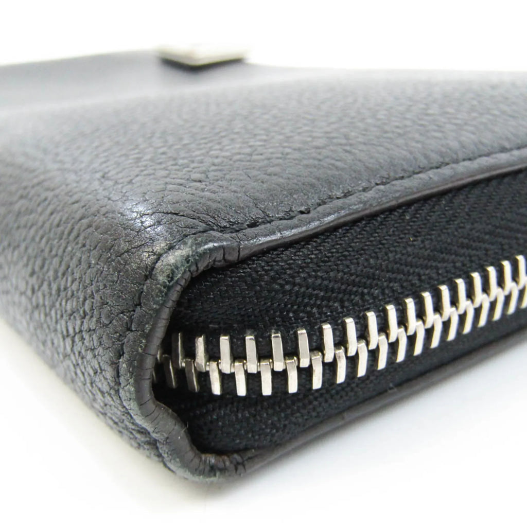 Pre-Owned (bi-fold) M60146 Veau Cachemire Long Comet Noir Portefeuille Wallet (Good) Leather Women's