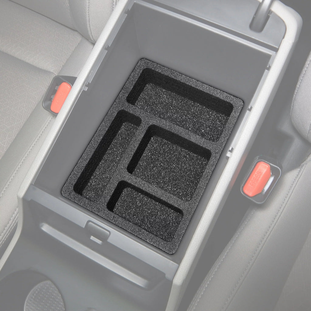 Hound Center Tucson Set Brake) Vehicle 2016-2019 Anti-Rattle Organizer (Without Auto Red with Stacking 2 Console Black Piece Hand Compatible Hyundai Inserts