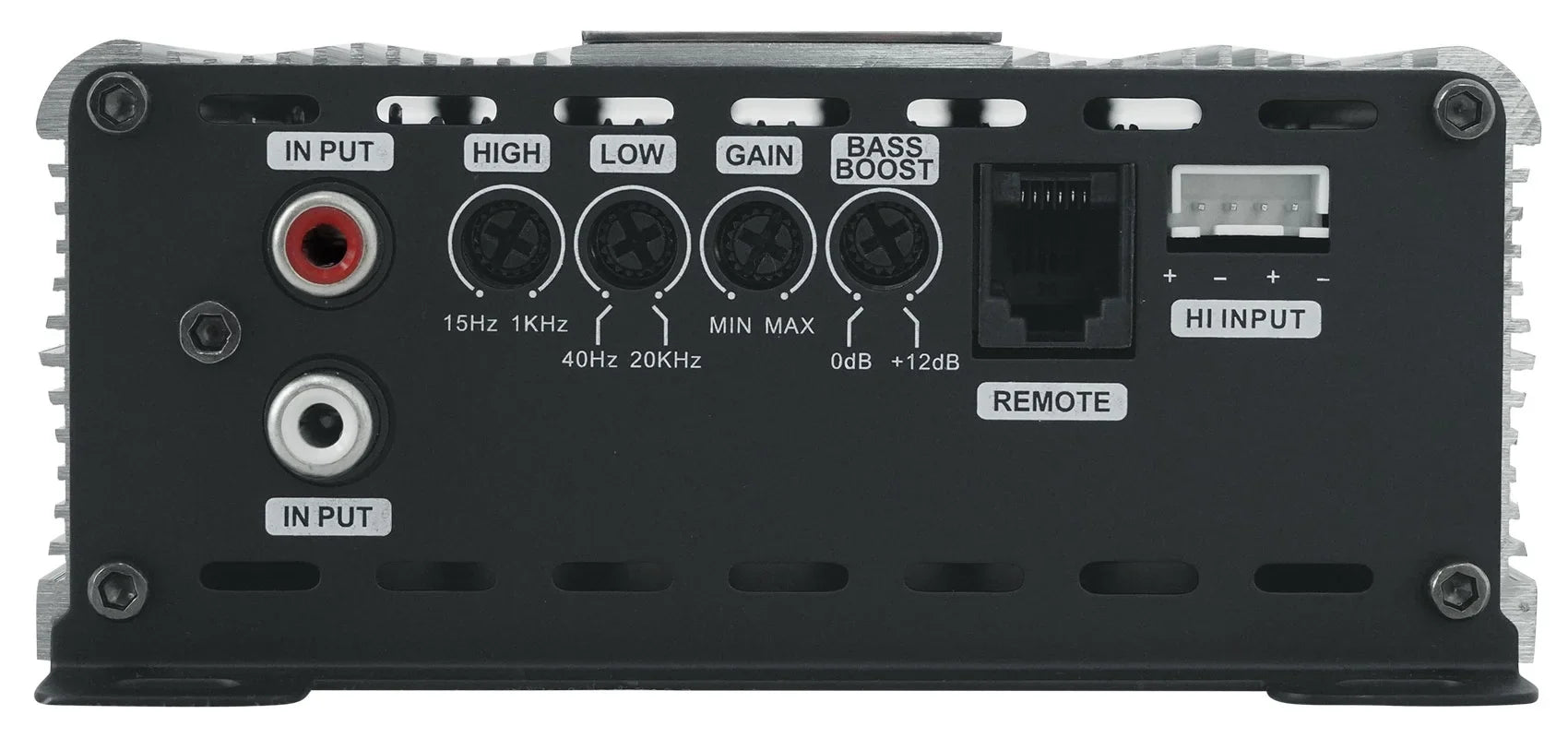 Kit 500w Digital Amplifier+Bass OHM MXD 500 2 Car Mono Marts Remote+Amp RMS