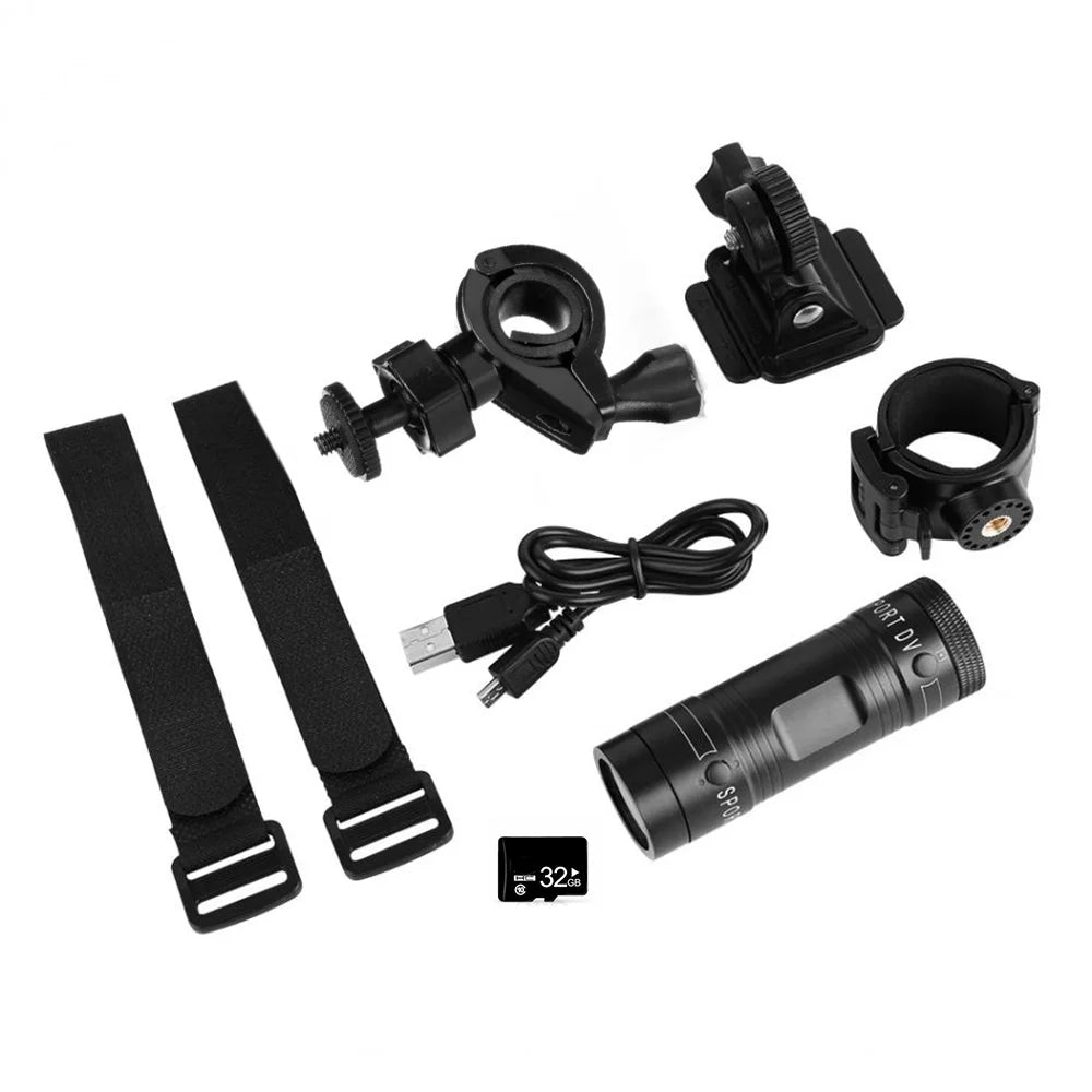 Htovila SIUKE Camera 6588 Waterproof Camcorder,Camera Helmet exterior Camera Camera Wide Dazzduo Adventures Bike 120° Waterproof