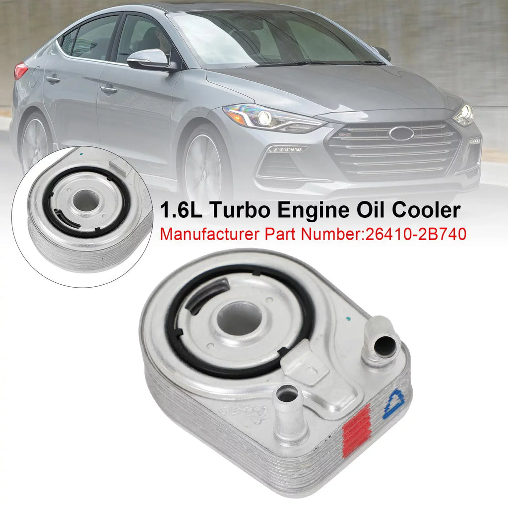 Engine Oil Tucson 13-20 26410-2B740 Sonata Motor 1.6L Cooler Veloster Kona Genic For Elantra