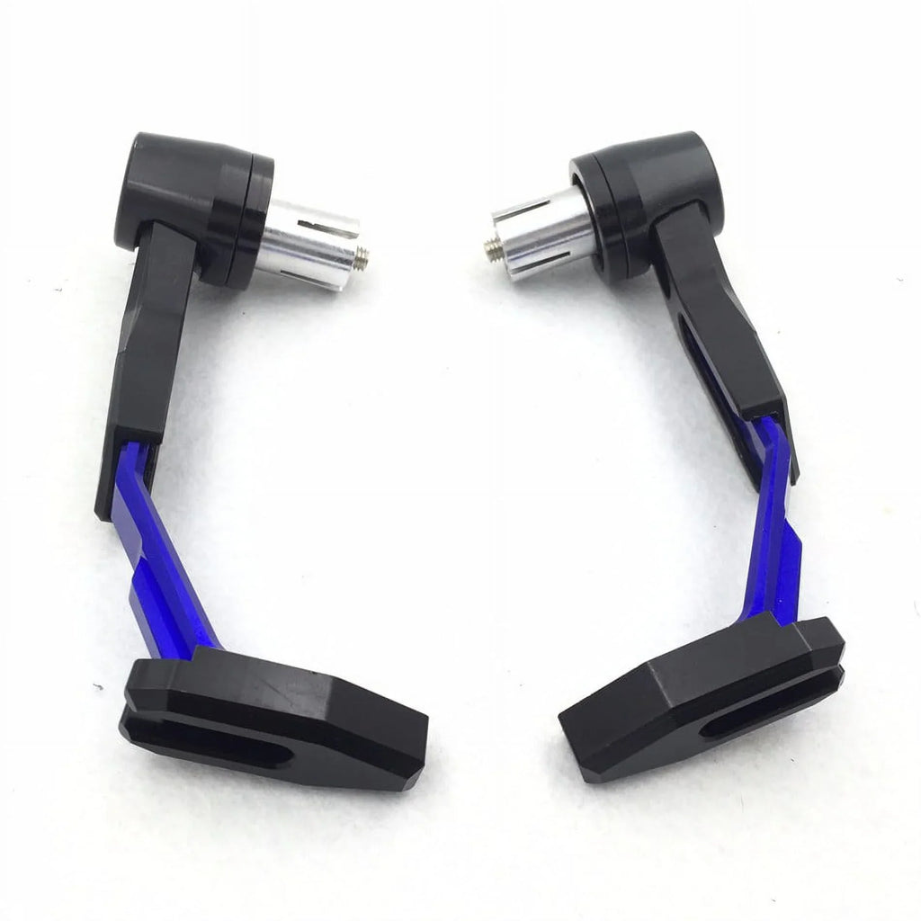Angel Ninja Motorcycle 7/8"(22mm) For Brake Proguard HTT-MOTOR Suzuki RM Blue Adjustable Pro Hayabusa GSXR Length Black DR Clutch Protector Guard CNC Protect Levers Aprilia Kawasaki Climber