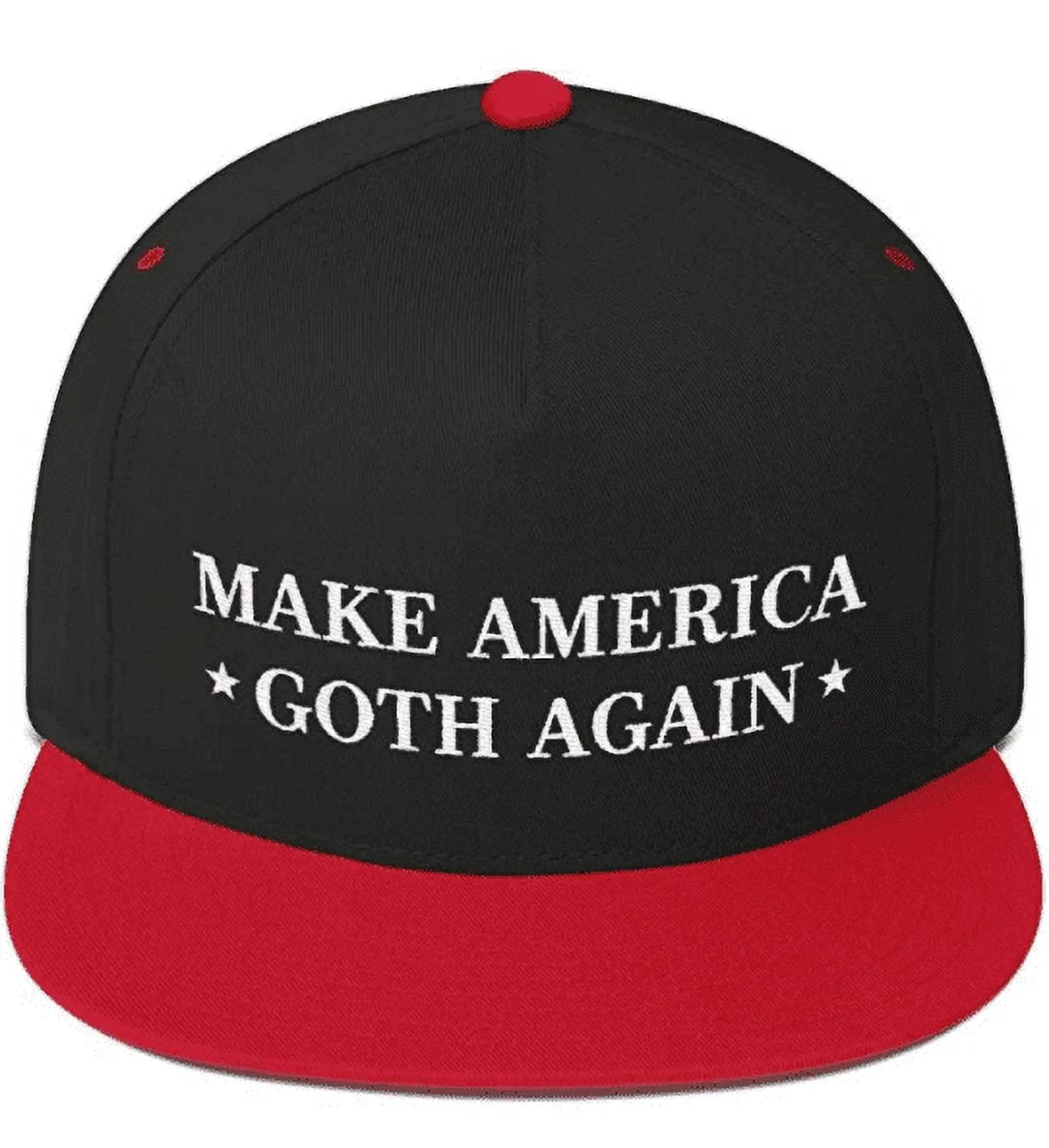 Bill), Hat Goth Hat Black/Red Again Make (Flat America