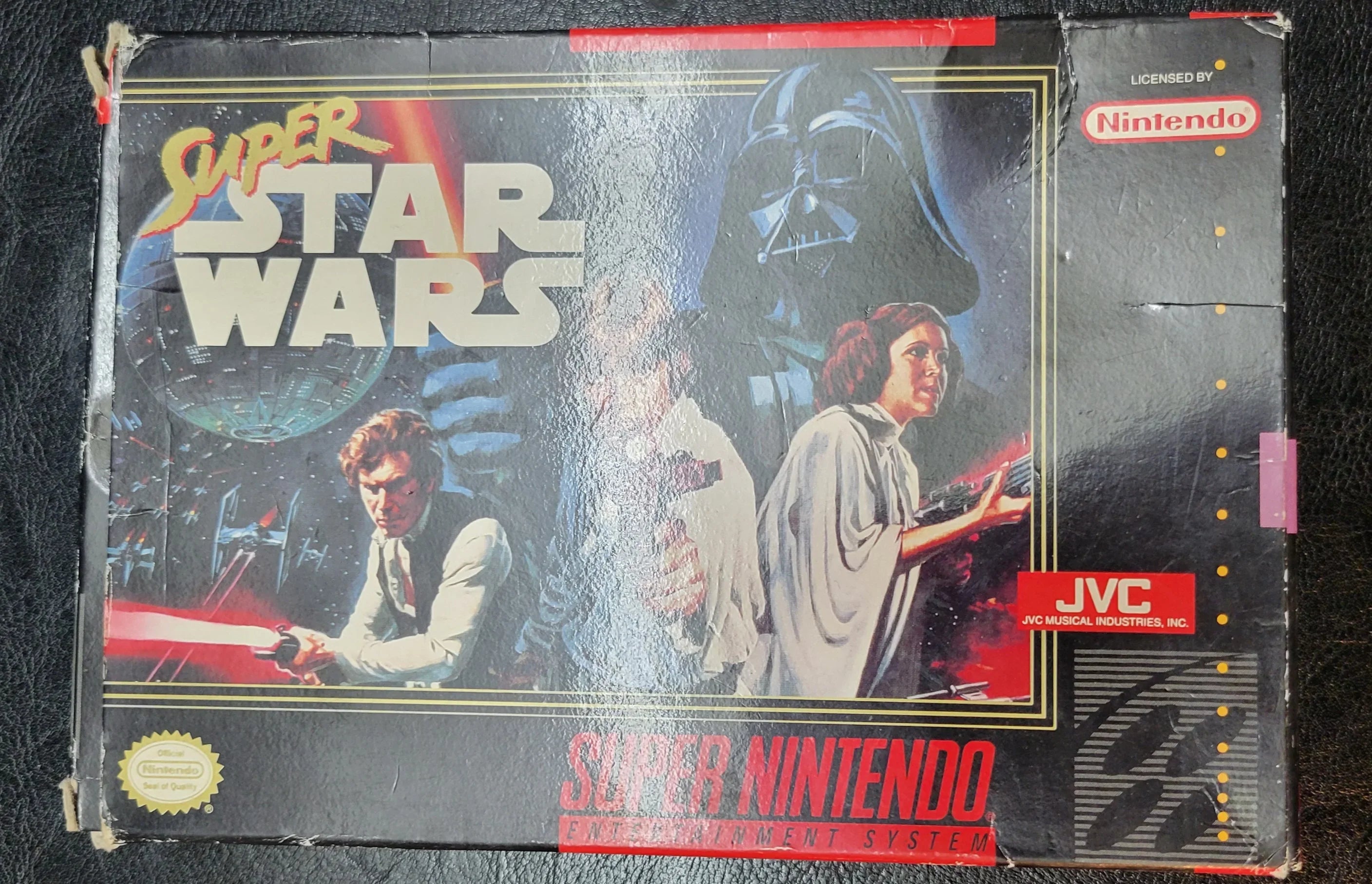 '+ SNES Cartridge Owner CIB Immaculate Condition System) (Super In 1992 Box Ent. Authentic Nintendo Complete STARWARS Original Instructions