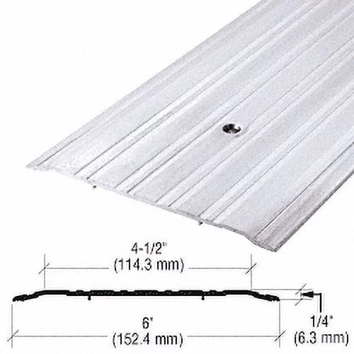 Length - Commercial Aluminum 49A72 Saddle 73" CRL 6" Threshold