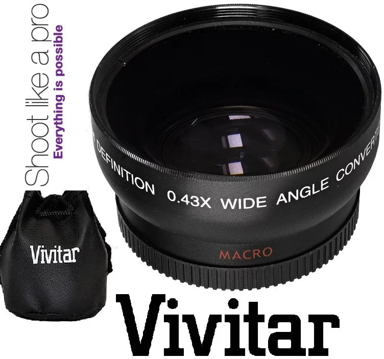 Wide Angle Compatible) Hi-Def Set For (46mm DMC-G7K & DMC-G7 Lumix Lens Panasonic Telephoto