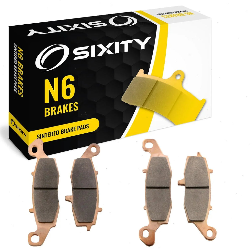 2000-2003 with Front Sixity SY Set Sintered SK2 SK1 N6 Brake SK3 Complete compatible Pads Suzuki GSF600S Bandit