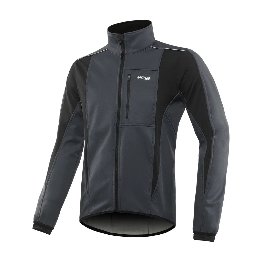 Bike Winter Protection Warm Jacket Ultimate for Arsuxeo Waterproof Cycling Windproof - Outerwear