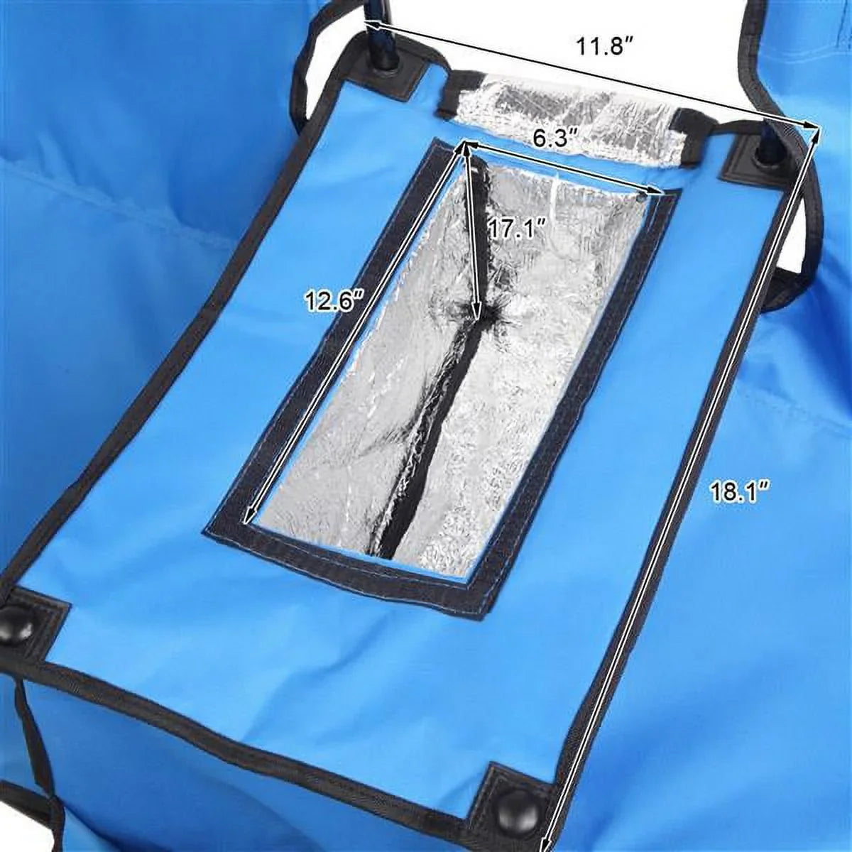for Portable Carrying Chair Mini with Patio Bag, Blue Strength Chair, Park exterior Folding Beverage Pool SYTHERS Camping Chair, Holder Beach exterior Camping Table Beach High Double